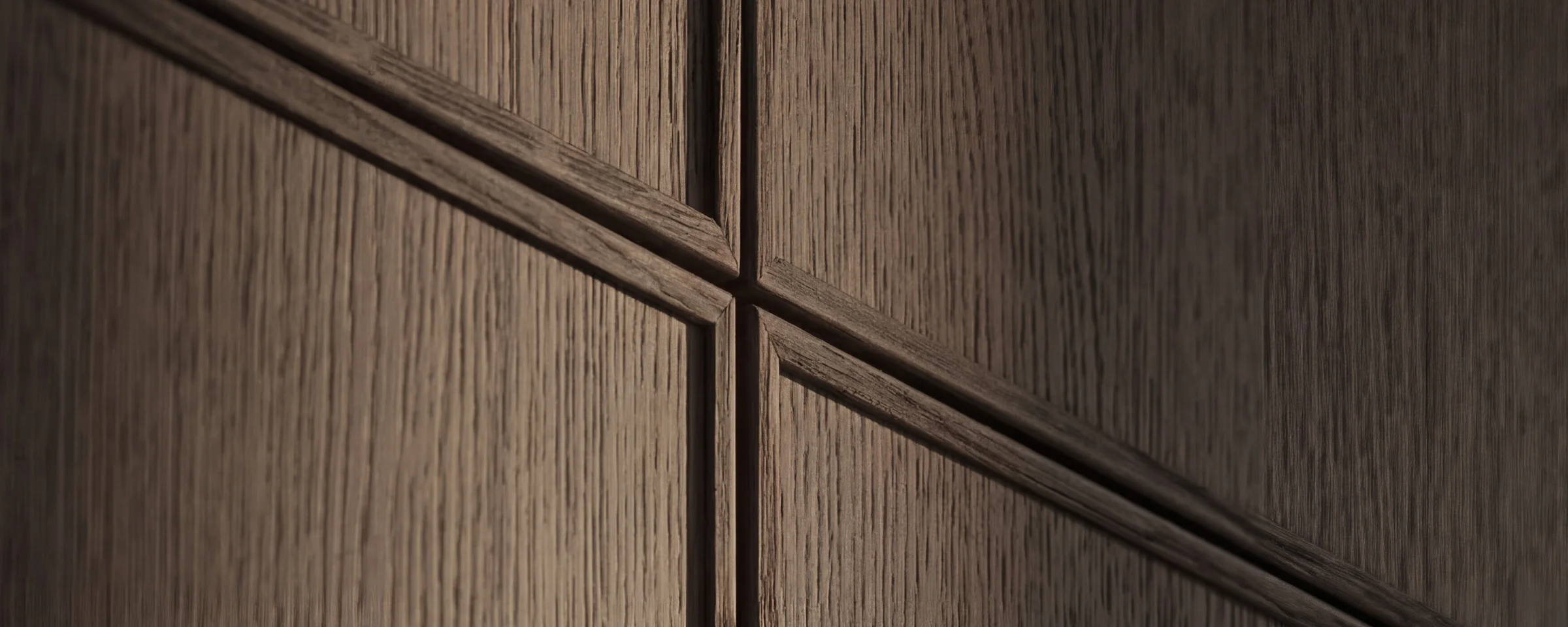 Close-up of a wooden wall with a geometric pattern, NolteNeo design.