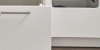 Un placard et un tiroir ouverts dans une cuisine moderne de Nolte Kitchen.