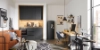Cuisine étudiante moderne de Nolte dans un appartement compact avec façade Anti-Fingerprint PLUS en noir softmatt. La mini-cuisine est conçue pour gagner de la place et séduit avec beaucoup d’espace de rangement ainsi qu’un plan de travail et un habillage de niche en Chalet chêne. Combinée avec l’espace de vie et de travail, elle montre à quel point une petite cuisine abordable pour de jeunes individualistes peut être fonctionnelle et stylée.