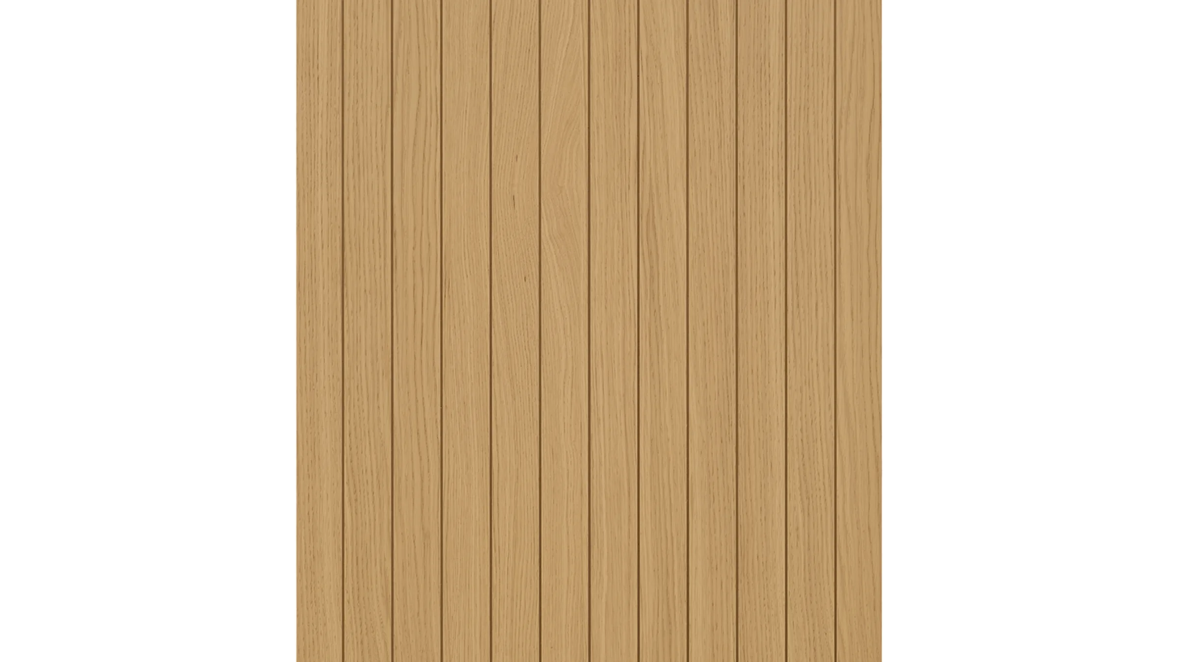 Drewniane panele w naturalnym dębowym wyglądzie, idealne do stylowych wnętrz. Nolte Living.