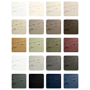 Un ensemble de façades de tiroirs aux couleurs et designs variés, NolteNeo.