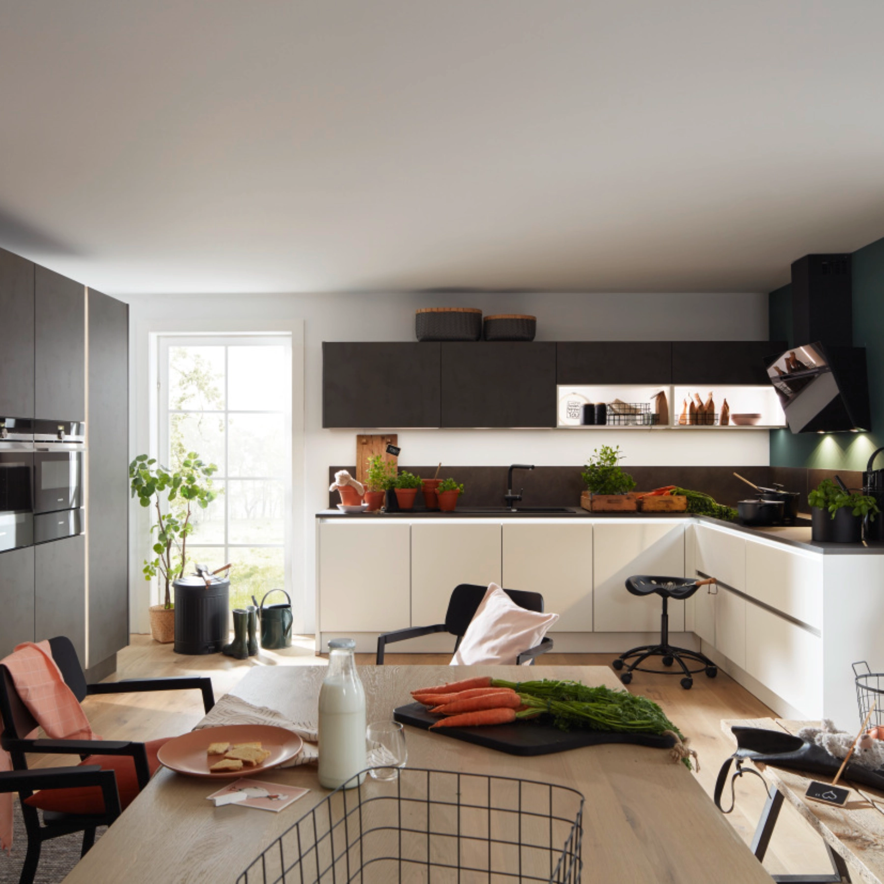 Cuisine ouverte pour individualistes modernes