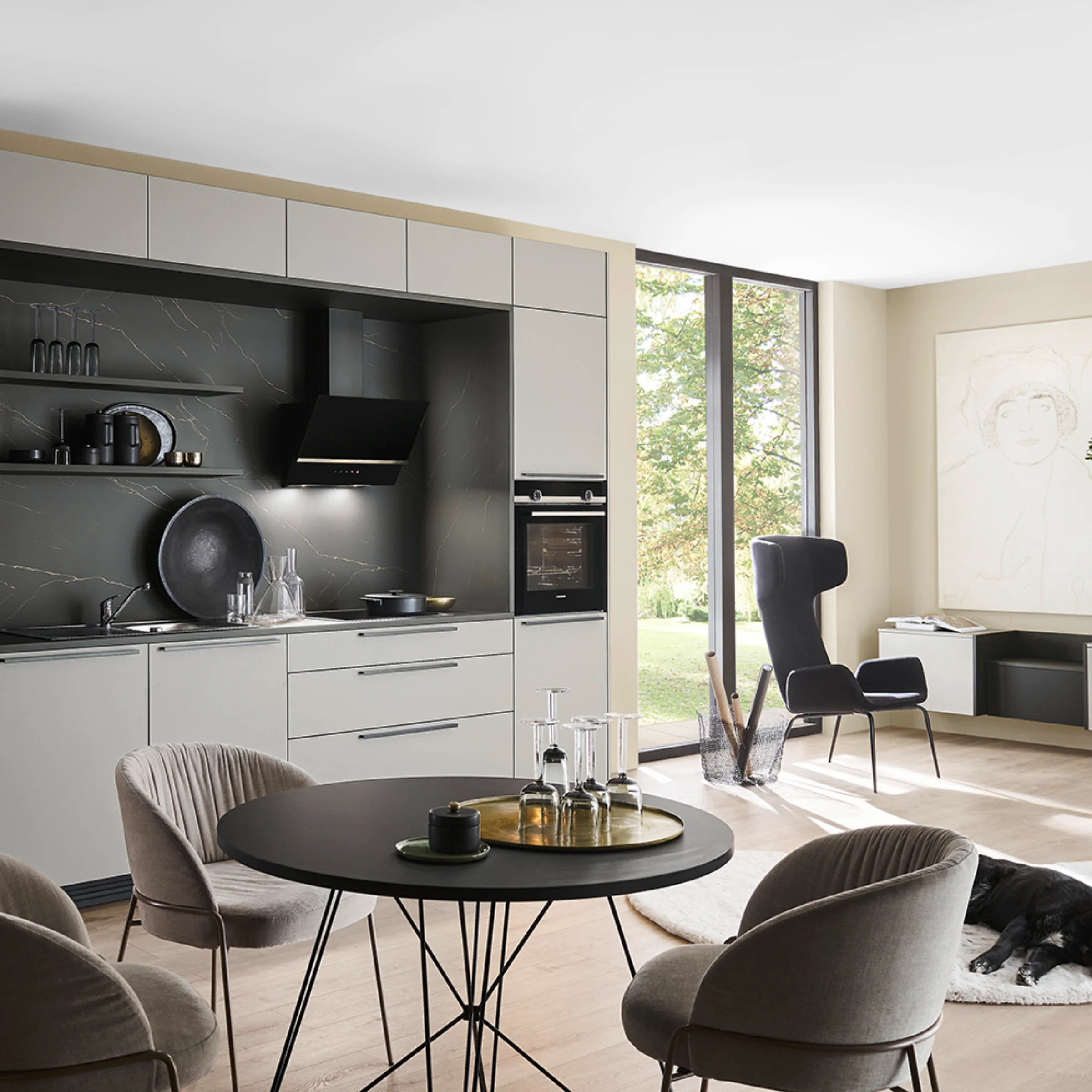 Die richtige Küchengröße finden