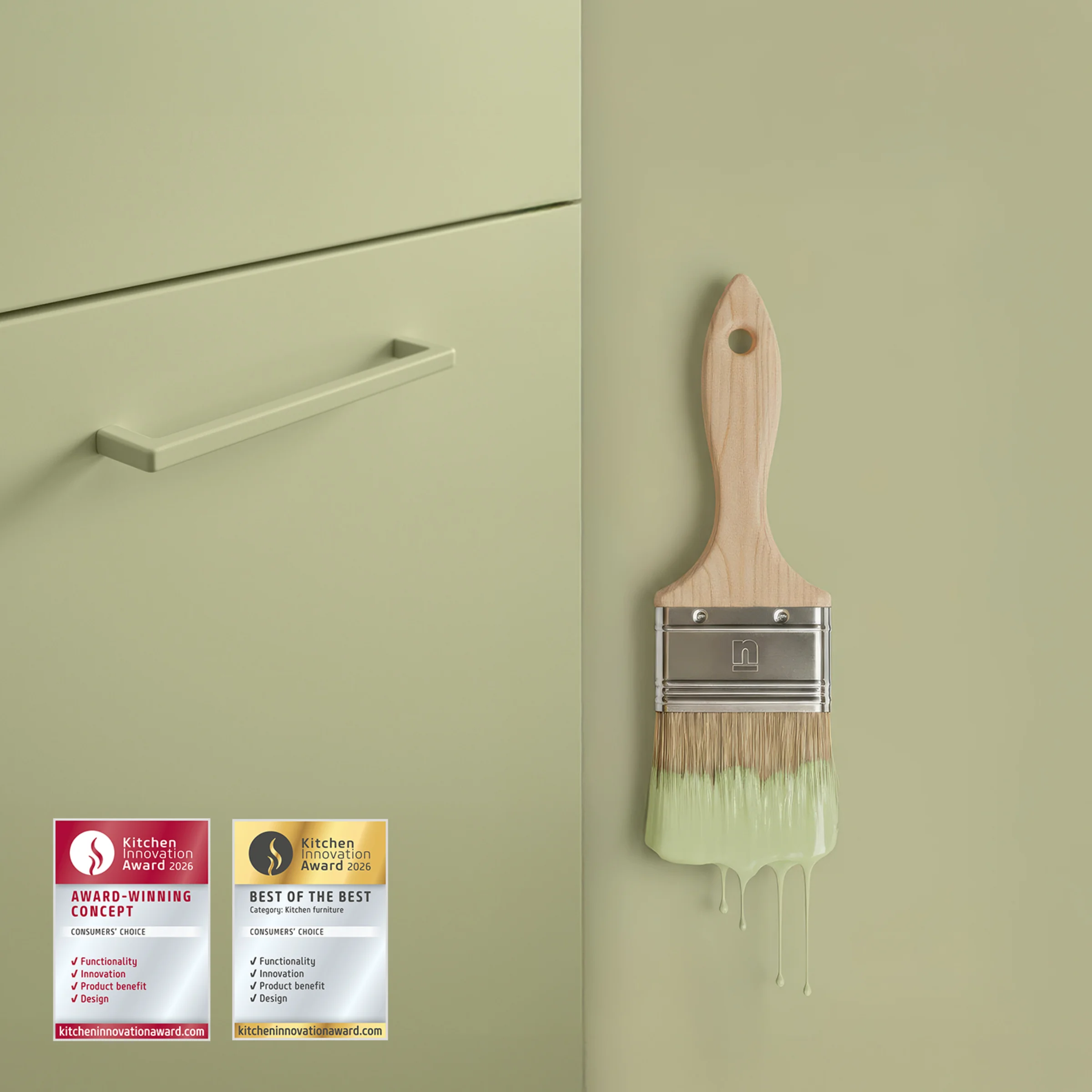 Mattlack trifft Wandfarbe