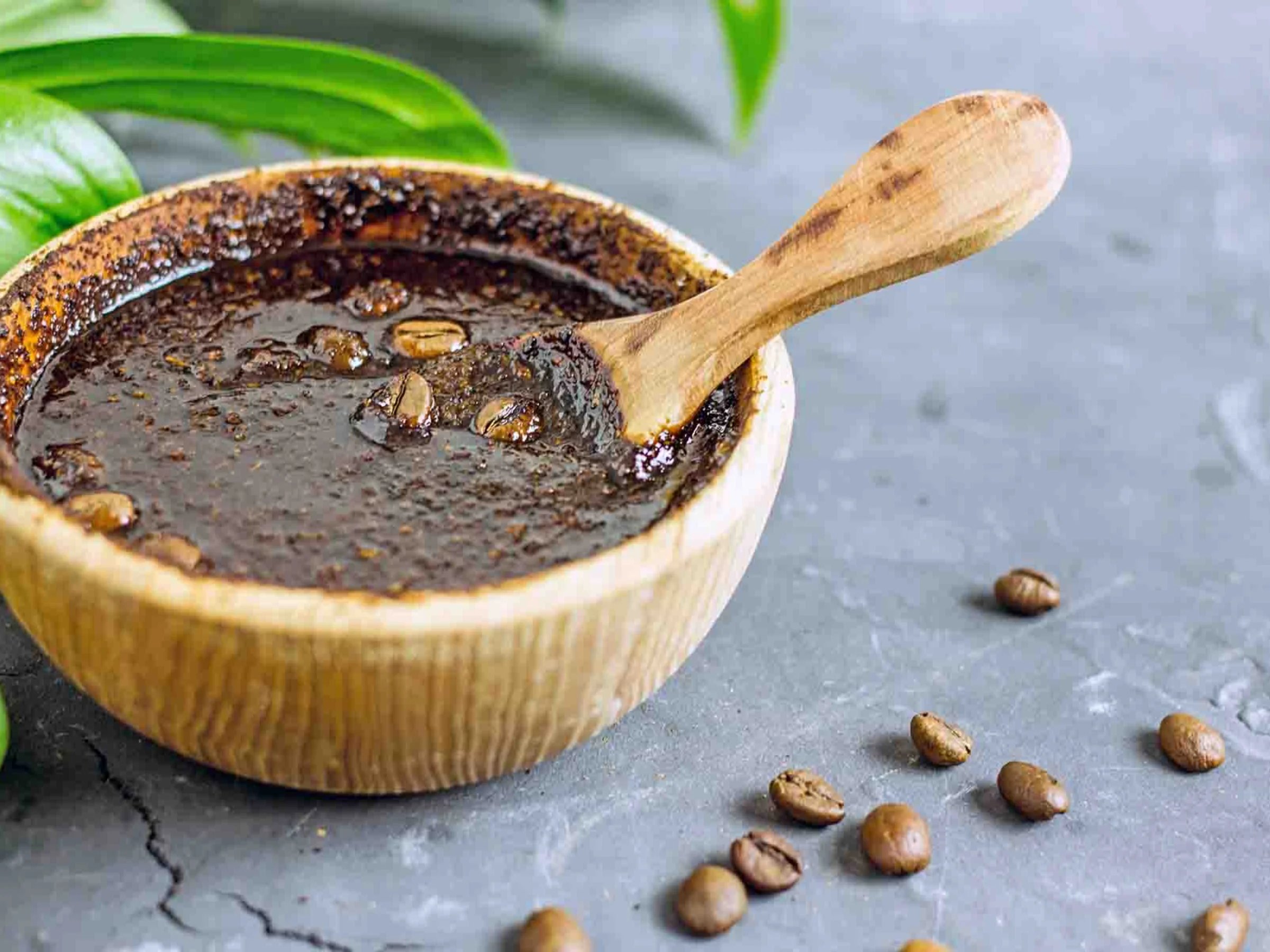 Selbstgemachtes Peeling aus Kaffeesatz