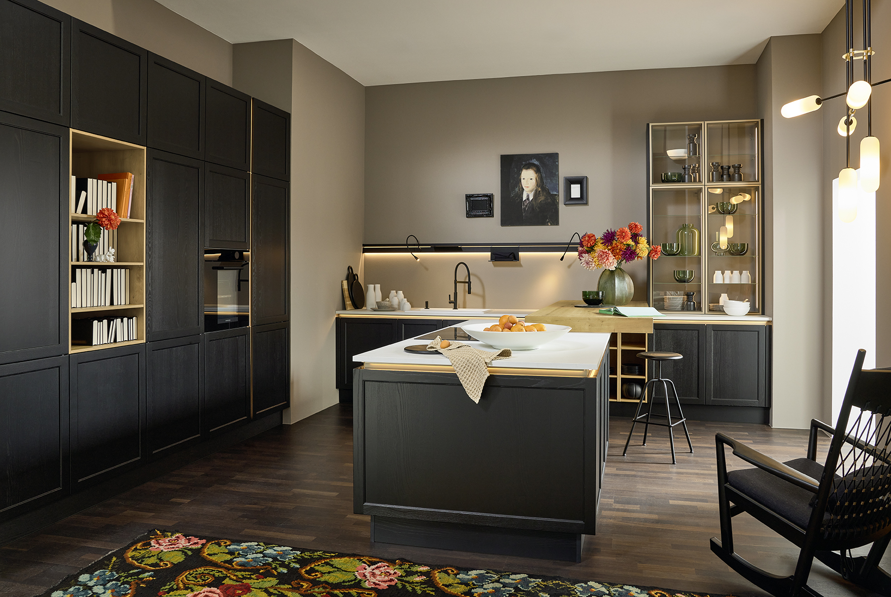 Lacking Style LUGANO LACK – Handleless country style in matte lacquer
