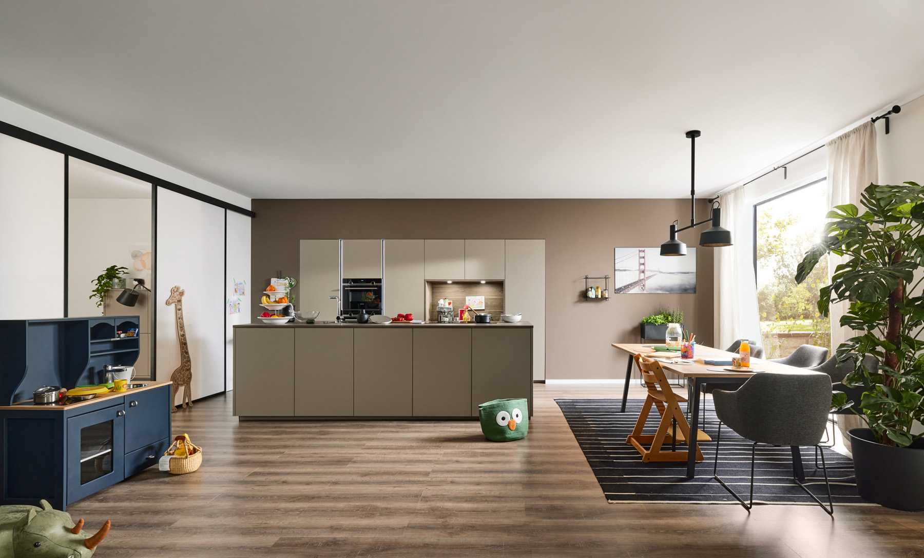 die offene wohnküche